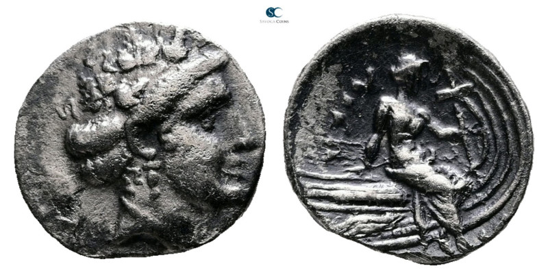 Euboea. Histiaia circa 300-100 BC. 
Tetrobol AR

15 mm, 2,39 g



Very Fi...