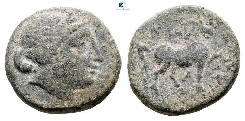 Aiolis. Kyme circa 250-190 BC. 
Bronze Æ

20 mm, 7,31 g



Good Fine