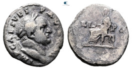 Vespasian AD 69-79. Rome. Denarius AR