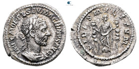 Macrinus AD 217-218. Rome. Denarius AR