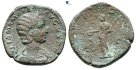 Julia Mamaea. Augusta AD 225-235. Rome. Sestertius Æ