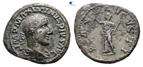 Maximinus I Thrax AD 235-238. Contemporary barbaric imitation. Fourreé Denarius Æ