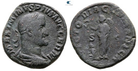 Maximinus I Thrax AD 235-238. Rome. Sestertius Æ