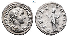 Gordian III AD 238-244. Rome. Denarius AR
