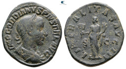 Gordian III AD 238-244. Rome. Sestertius Æ