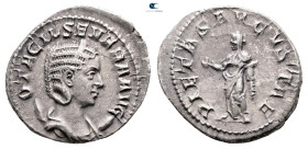 Otacilia Severa AD 244-249. Rome. Denarius AR