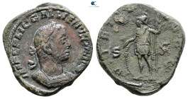 Gallienus AD 253-268. Rome. Sestertius Æ