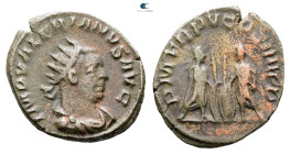 Valerian I AD 253-260. Antioch. Billon Antoninianus