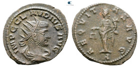 Claudius II (Gothicus) AD 268-270. Antioch. Billon Antoninianus