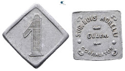 Argentina. Mendosa Carrodilla.  circa AD 1900. Token AL