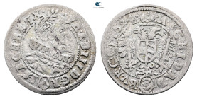 Austria. Ferdinand II of Habsburg AD 1619-1627. 3 Kreuzer AR 1624