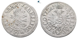 Austria. Ferdinand II of Habsburg AD 1619-1627. 3 Kreuzer AR 1624