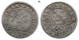 Austria. Wien (Vienna). Ferdinand II of Habsburg AD 1619-1627. 3 Kreuzer AR