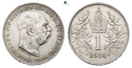 Austria. Wien (Vienna). Franz Joseph  AD 1848-1916. 1 Corona AR