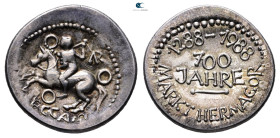 Austria. Hermagor.  AD 1988. Medal AR