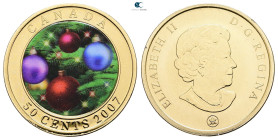 Canada.  AD 2007. Christmas. 50 Cents 2007