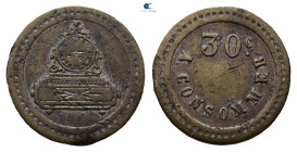 France.  AD 1850-1900. Token BR
