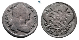 Germany. Maximilian III Joseph of Bayern AD 1745-1777. 1 Kreuzer AR