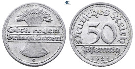 Germany. Karlsruhe.  AD 1921. 50 Reichspfennig AL