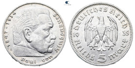 Germany. Dresden.  AD 1935. 5 Reichsmark AR