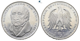 Germany. Karlsruhe.  AD 1981. 5 Mark NI