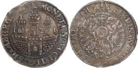 GERMANY. Hamburg. Taler, 1621. Hamburg Mint. Free City. NGC AU-58.
Dav-5364; KM-100. A lovely example of this elegant Crown-sized issue, boasting a s...