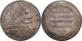 ITALY. Papal (States of the Church). Piastre, 1684 Year IX. Rome Mint. Innocent XI. PCGS MS-62.
Dav-4094; Berman-2084. A beautiful Mint State Piastre...