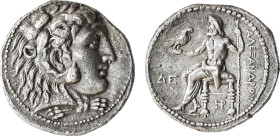 Greek
KINGS of MACEDON. 
Antigonos I Monophthalmos – Seleukos I/Ptolemy I. Circa 320-280 BC. AR Tetradrachm (26.4mm, 16.85 g). In the name and types o...
