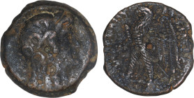 Ptolemaic Kingdom of Egypt. 
EGYPT - LAGID OR PTOLEMAIC KINGDOM - PTOLEMY VI PHILOMETOR
Trihemiobol (25.6mm, 14.28 g), c. 180-176 BC.  Alexandria, Egy...