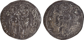 Antonio Venier doge LXII, 1382-1400. Grosso, AR (23 mm, 1.82 g). ANTO’•VENERIO – •S•M•VENETI S.