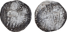 Antonio Venier doge LXII, 1382-1400. Grosso, AR (20 mm, 1.95 g). ANTO’•VENERIO – •S•M•VENETI S.