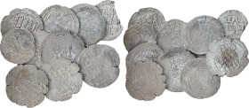 Islamic Coins silver, Lot of 10 Coins,(37.70 g).