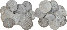 Islamic Coins silver, Lot of 10 Coins,(38.89 g).