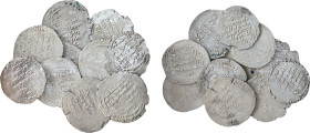 Islamic Coins silver, Lot of 10 Coins,(39.37 g).