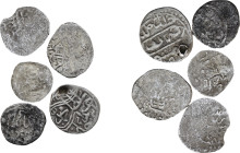 Islamic Coins silver, Lot of 5 Coins,(4.04 g).