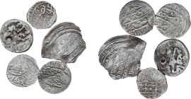 Islamic Coins silver, Lot of 5 Coins,(3.81 g).