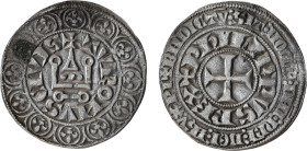 EUROPEAN MEDIEVAL
France, Philip IV the Fair, Gros tournois Tours undatedVariety with normal letter O in TVRONVS on the reverse.France, Philip IV the ...