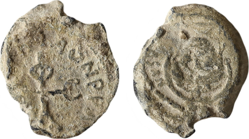 Byzantine period - seal. (20 mm, 6.36 g)