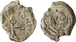 Byzantine period - seal. (20 mm, 6.36 g)