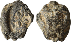Byzantine period - seal. (19 mm, 4.37 g)