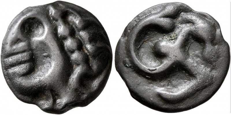 CELTIC, Central Gaul. Aedui. Circa 60-50 BC. Cast unit (Potin, 16 mm, 3.54 g), '...