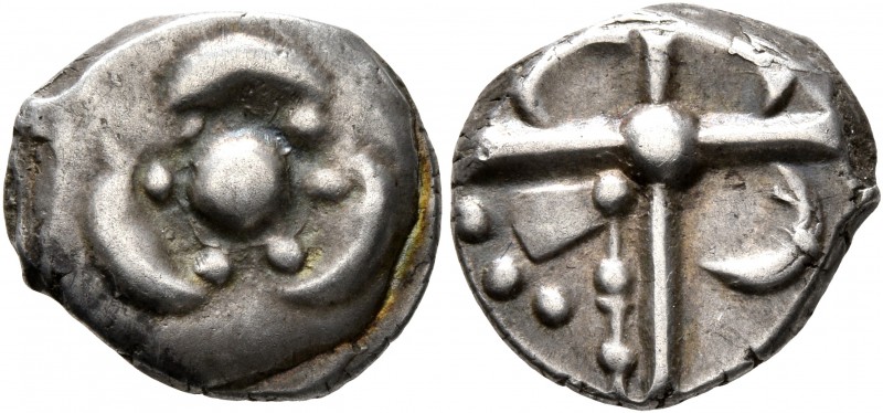CELTIC, Southern Gaul. Sotiates. Late 2nd to early 1st century BC. Drachm (Silve...