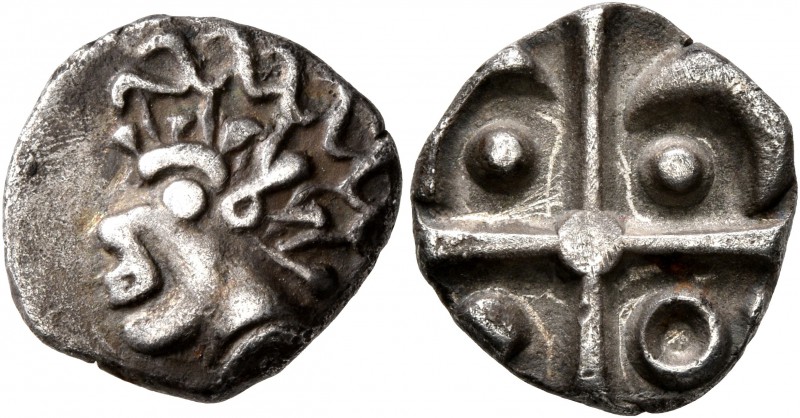 CELTIC, Southern Gaul. Volcae-Arecomici. Late 2nd to early 1st century BC. Drach...