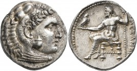 KINGS OF MACEDON. Alexander III ‘the Great’, 336-323 BC. Tetradrachm (Silver, 26 mm, 17.10 g, 12 h), uncertain mint in the East, circa 325-300. Head o...