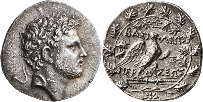 KINGS OF MACEDON. Perseus, 179-168 BC. Tetradrachm (Silver, 31 mm, 16.51 g, 12 h...