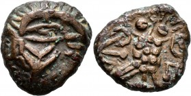ARABIA, Northwestern. Lihyan. Circa 2nd-1st century BC. 'Tetradrachm' (Bronze, 24 mm, 12.84 g, 9 h), imitating Athens. Devolved head ot Athena to righ...