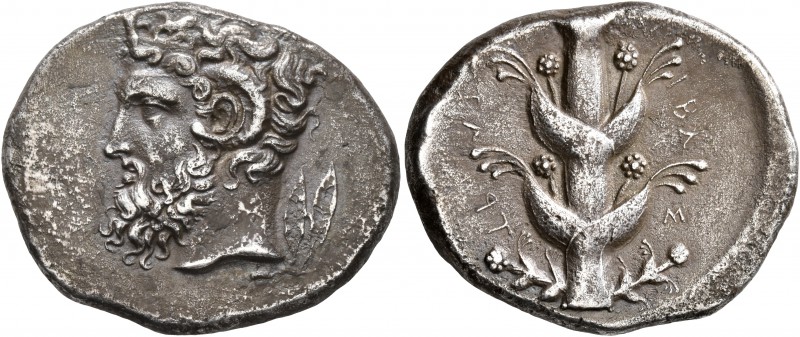 KYRENAICA. Kyrene. Circa 435-331 BC. Tetradrachm (Silver, 28 mm, 13.05 g, 12 h),...