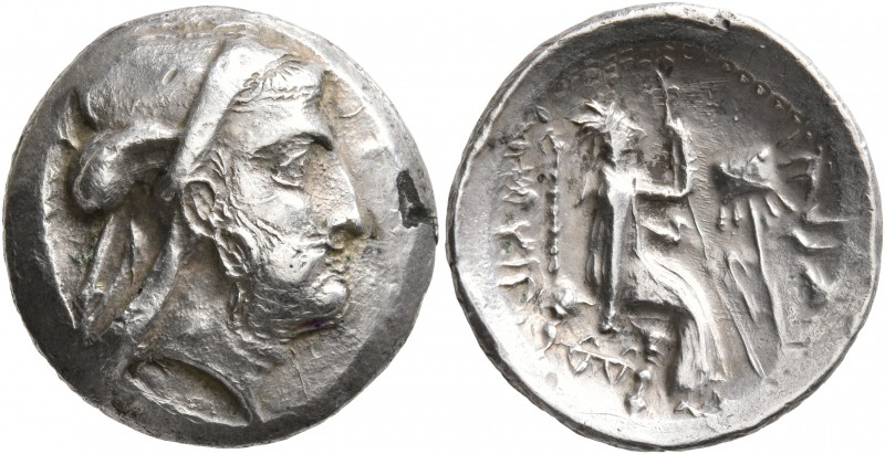 KINGS OF PERSIS. Baydād (Bagadat), late 3rd or early 2nd century BC. Drachm (Sub...