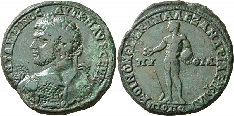 THRACE. Philippopolis. Caracalla, 198-217. Medallion (Bronze, 41 mm, 41.91 g, 6 ...