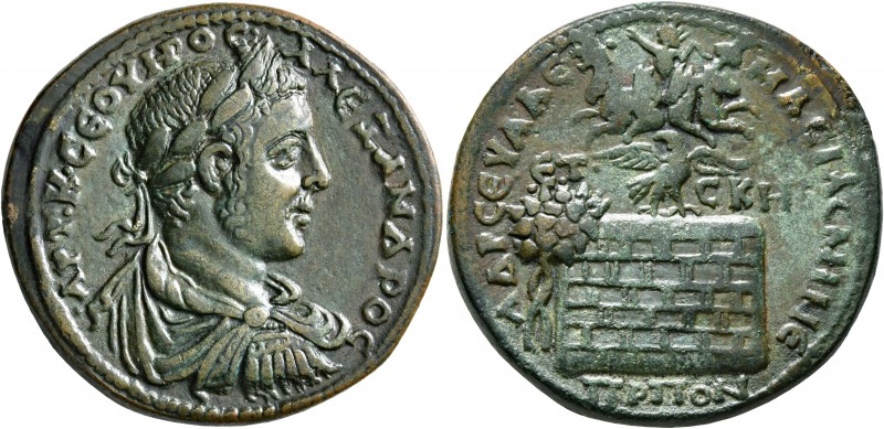 PONTUS. Amasia. Severus Alexander, 222-235. Hexassarion (Orichalcum, 35 mm, 29.8...